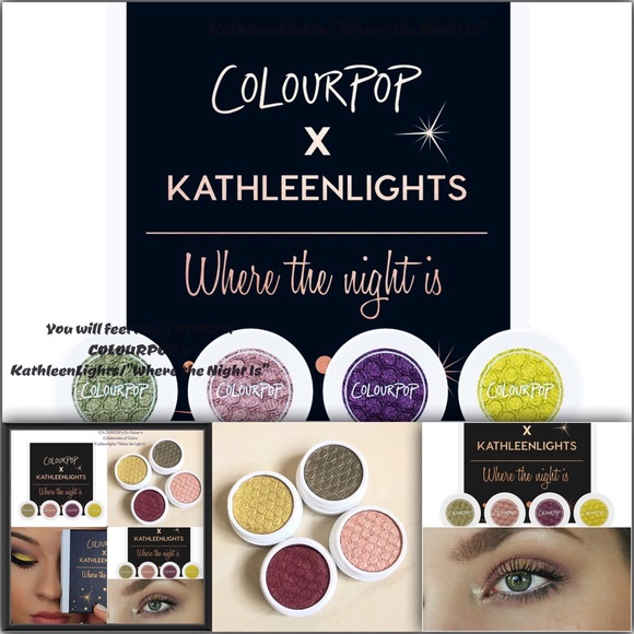 COPY - 💋COLOURPOP's KathleenLights/"Where the Night Is" - Picture 3 of 4